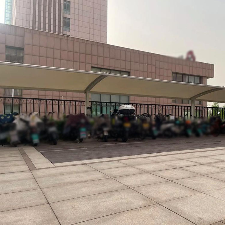 杭州膜结构电动车棚